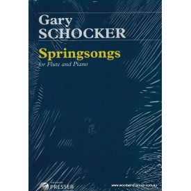 Schocker Springsongs for Fl/Pno (Presser) 